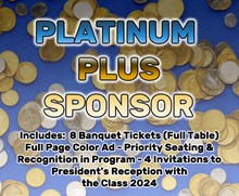 2 - Platinum Plus Sponsorship (Ticketless Event)